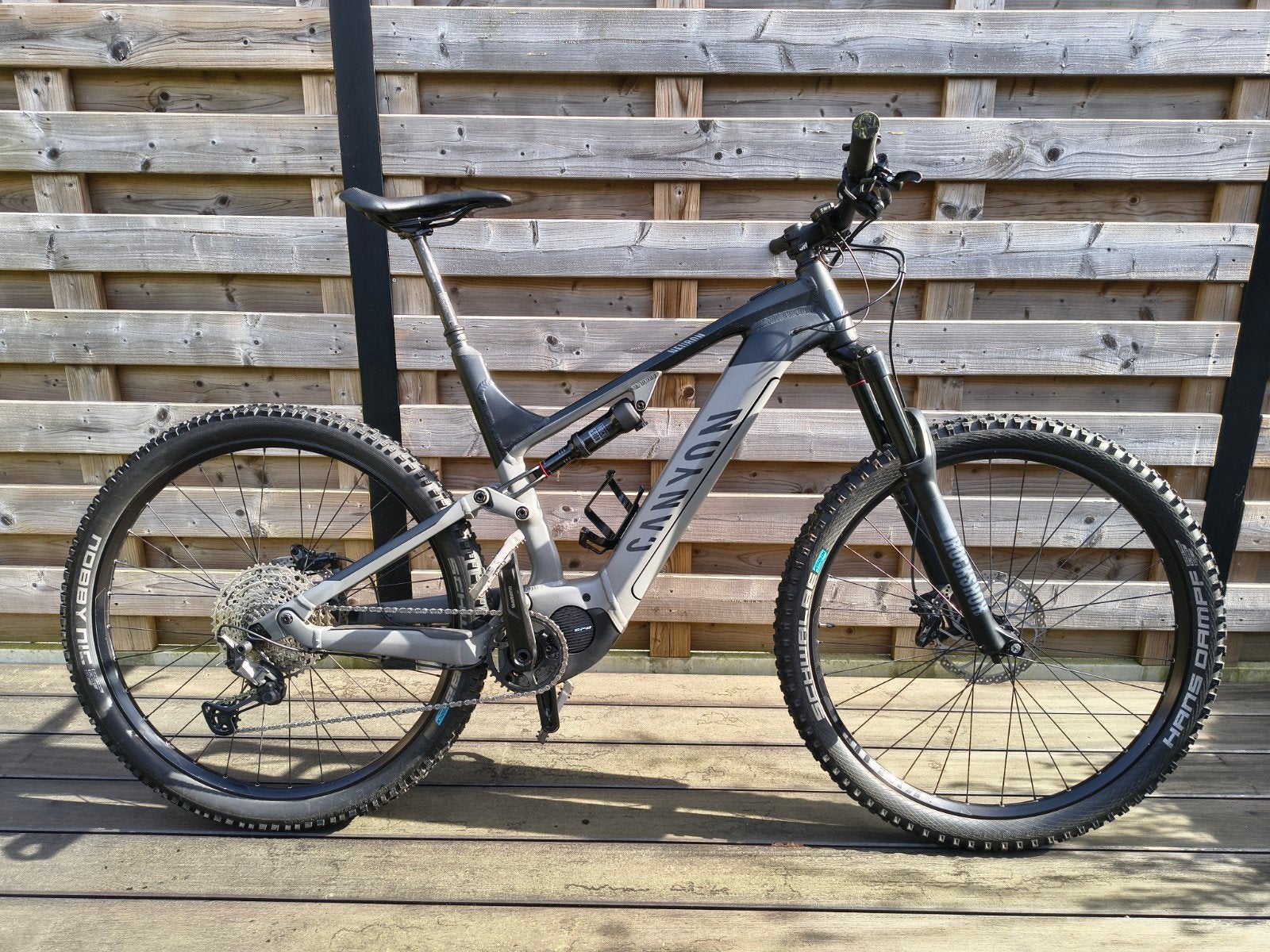 E-mountenbike canyon neuron 8on, Fietsen en Brommers, Gebruikt, Schijfrem, 53 tot 57 cm, Ophalen