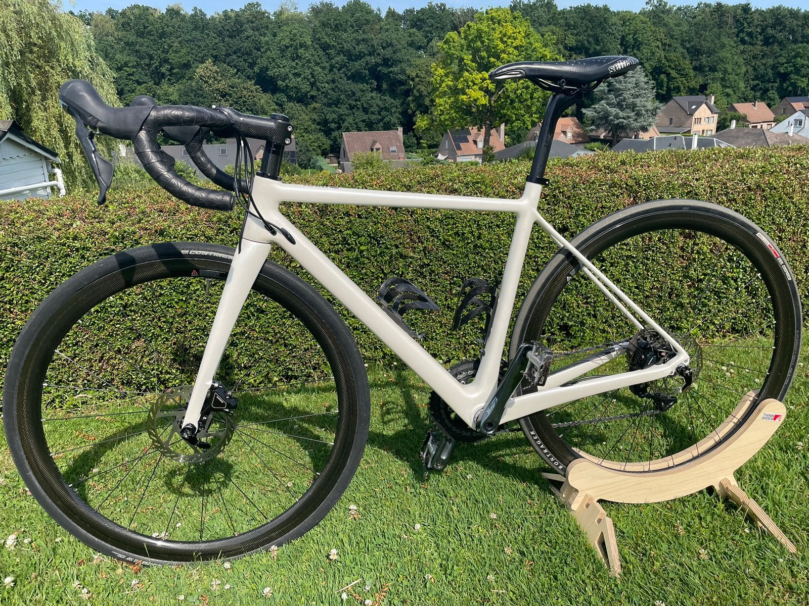 Carbon fiets incl. carbon wielen, Fietsen en Brommers, Fietsen | Racefietsen, Zo goed als nieuw, Meer dan 20 versnellingen, 28 inch
