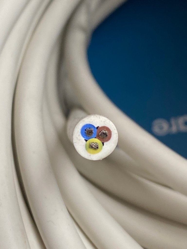 witte siliconenkabel 3g1,5, Bricolage & Construction, Électricité & Câbles, Enlèvement, Neuf, Autres marques, Câble ou Fil électrique
