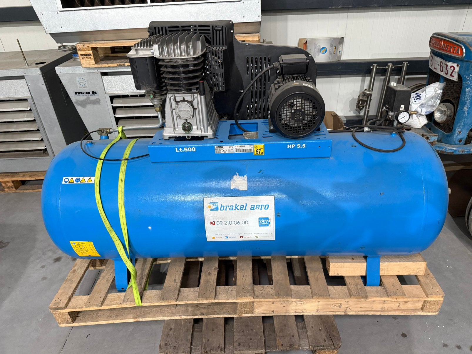 Compressor ABAC 500Liter, Enlèvement, Comme neuf