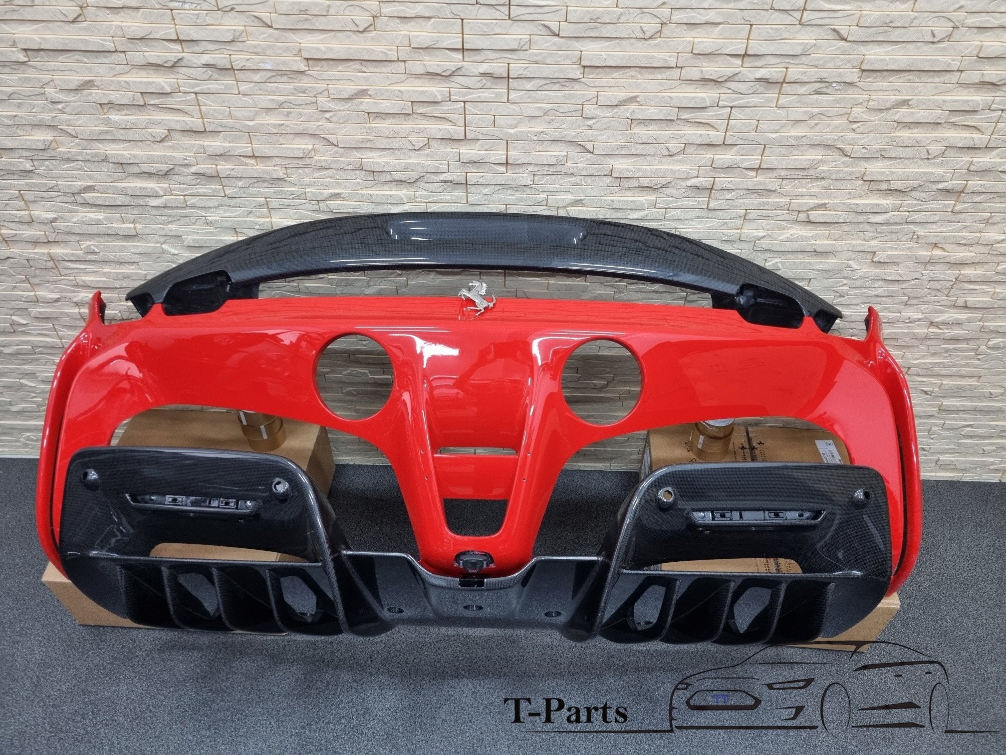 Ferrari SF90 Spoiler de pare-chocs arri re en carbone 985939, Neuf, Info@fabrikant.eu, Fabrikant BV, Arrière