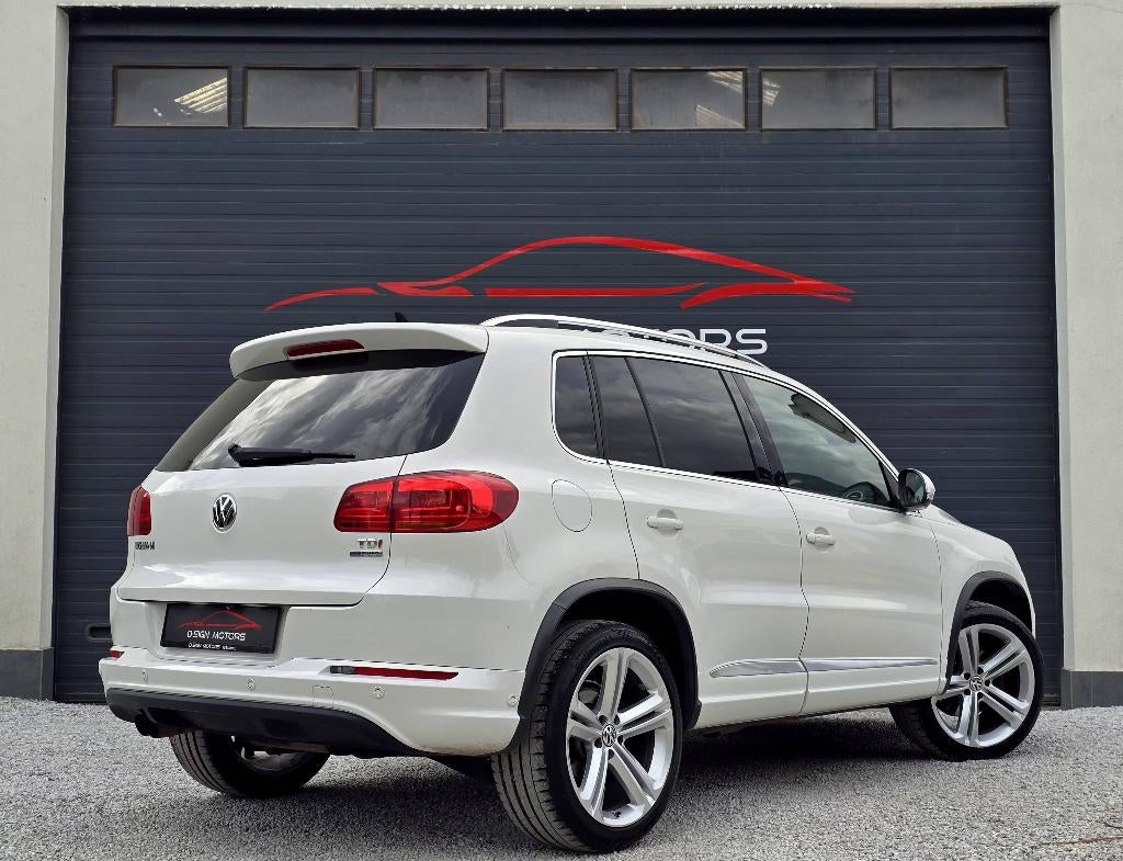 VOLKSWAGEN TIGUAN 2.0 TDI (110ch) R-LINE 2012 193.651km, Autos, Cuir, Euro 5, Achat, 139 g/km