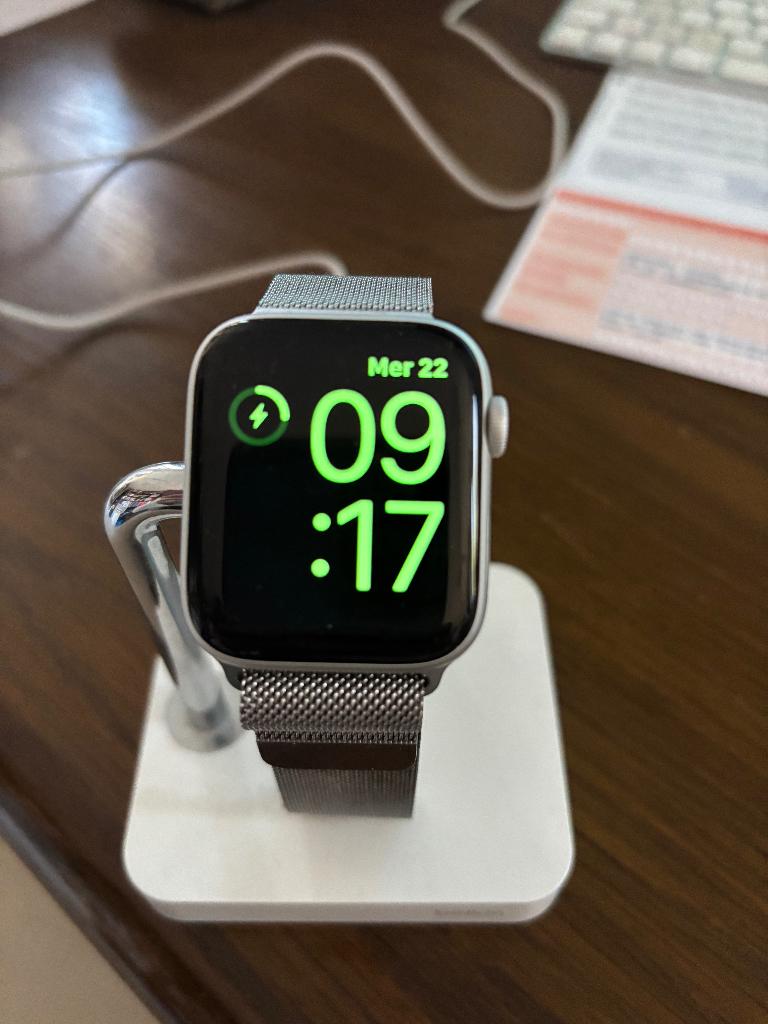 Apple Watch Series 6, Boussole, Étanche, Gris, IOS