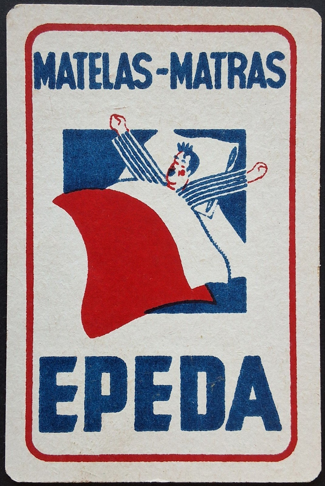 1 Speelkaart  Epeda, Ophalen of Verzenden