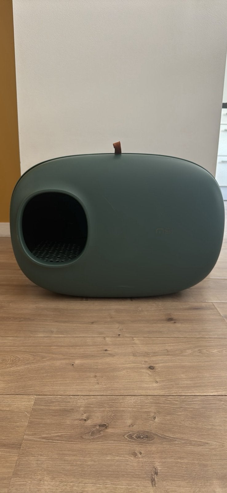 Mooie kattenbak, Ophalen, Gebruikt