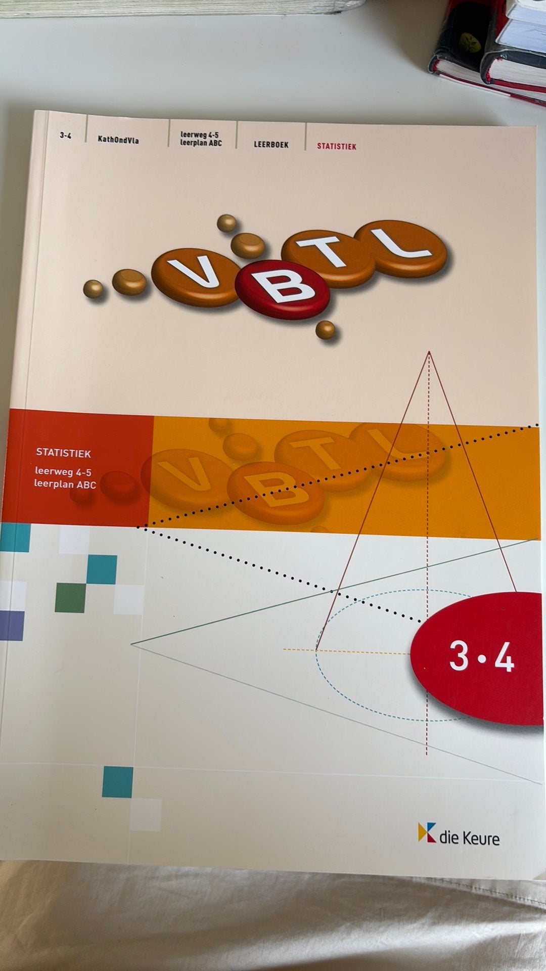 VBTL 3-4 statistiek, Boeken, Ophalen, Nieuw
