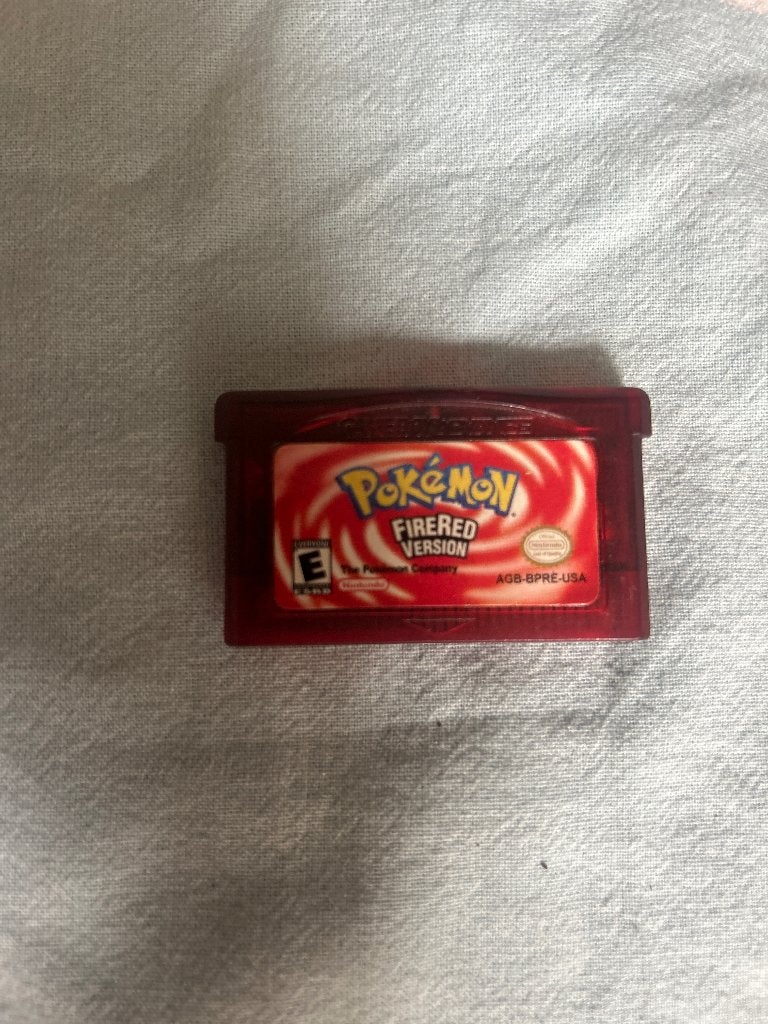 Pokémon firered GBA, Ophalen of Verzenden, Gebruikt