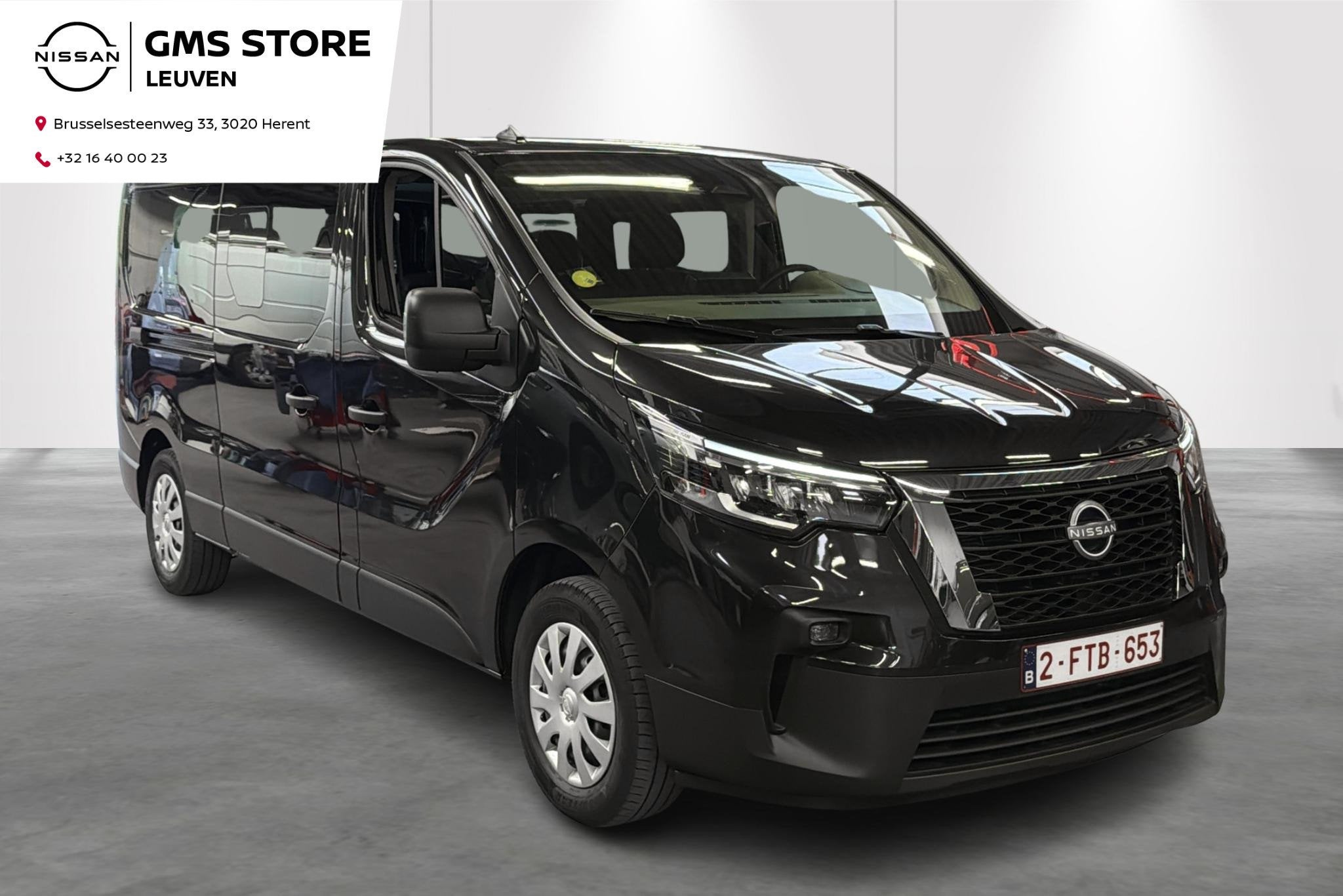 Nissan Primastar Tekna-9-zit-Camera-Airco-Carplay, Auto's, Stof, Gebruikt, Overige modellen, Overige brandstoffen