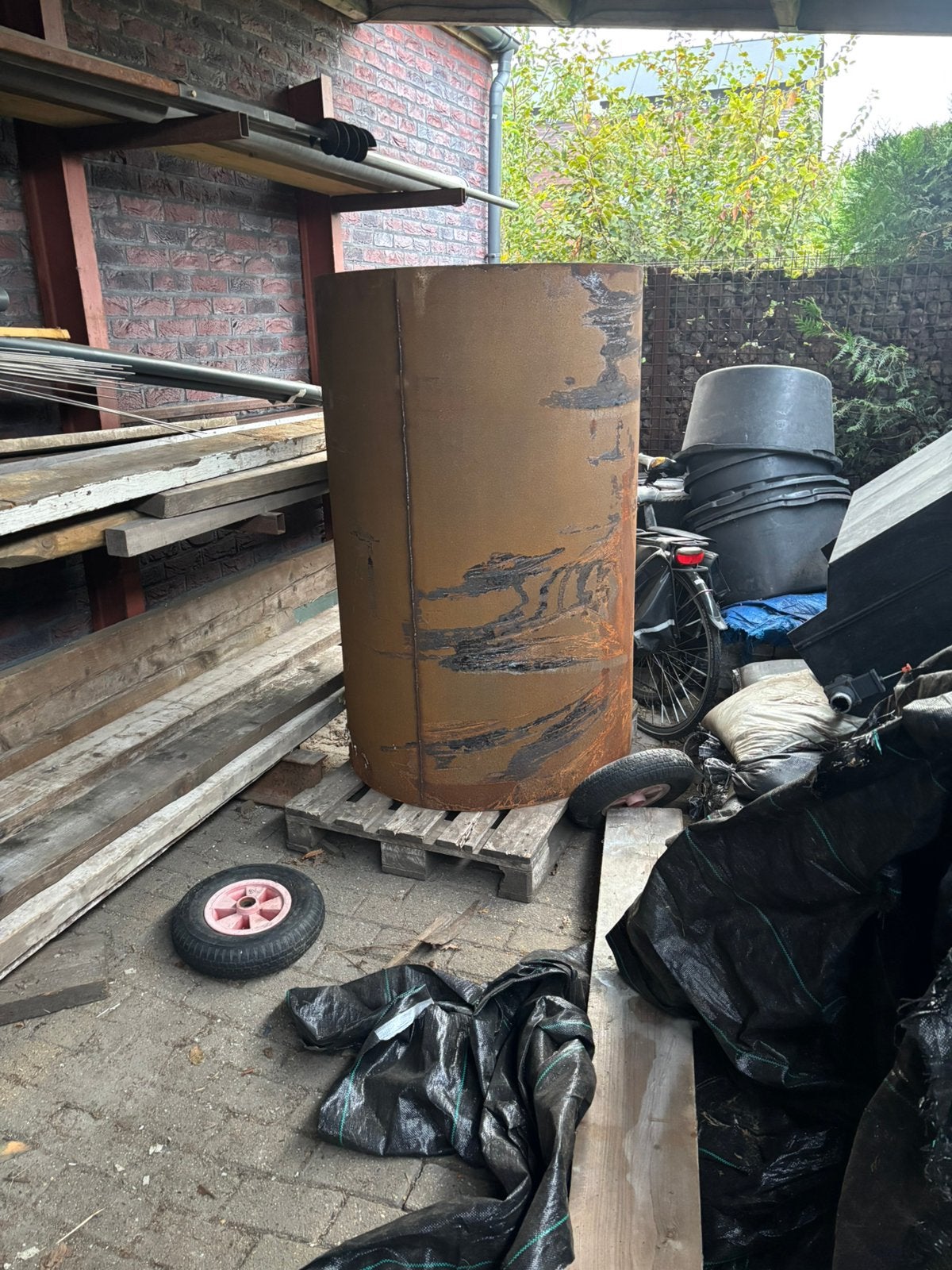 Gewalste buis, Doe-het-zelf en Bouw, Ophalen, Zo goed als nieuw