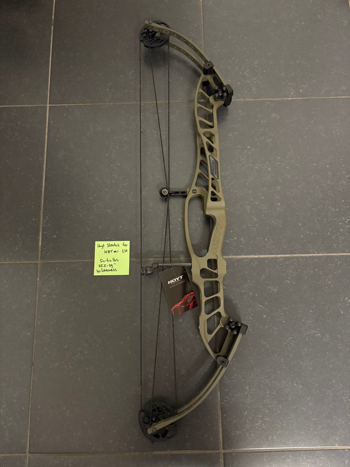 Hoyt Stratos 36 en 40 Linkshandig nieuw, Sport en Fitness, Handboogschieten, Ophalen of Verzenden, Zo goed als nieuw