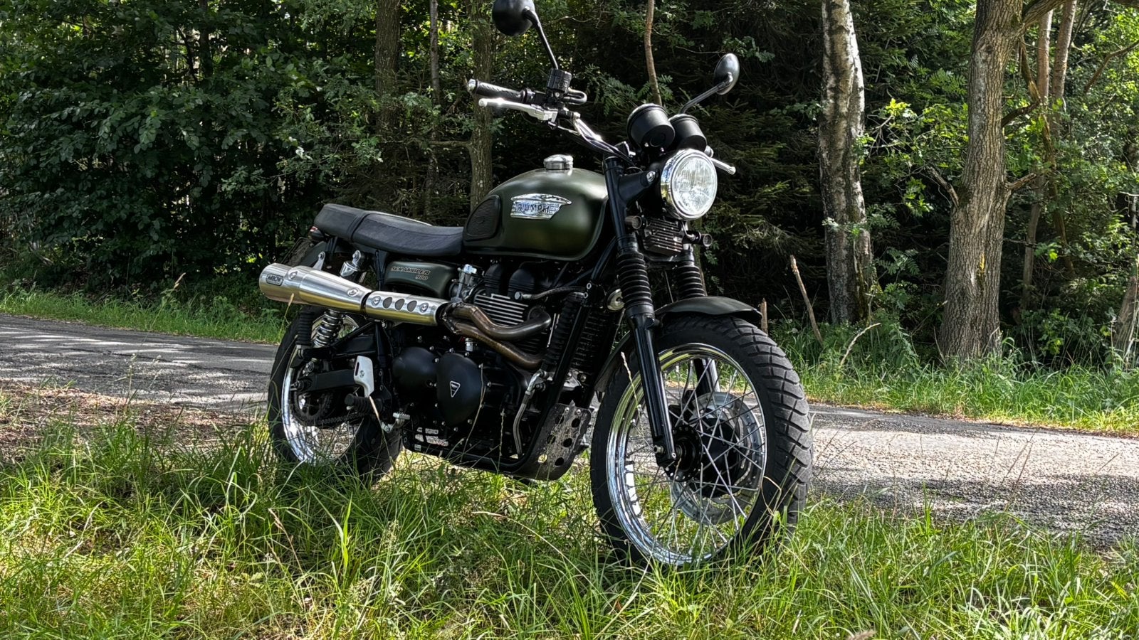 Triumph scrambler, Permis Moto A, Tourisme, Occasion, 2 cylindres