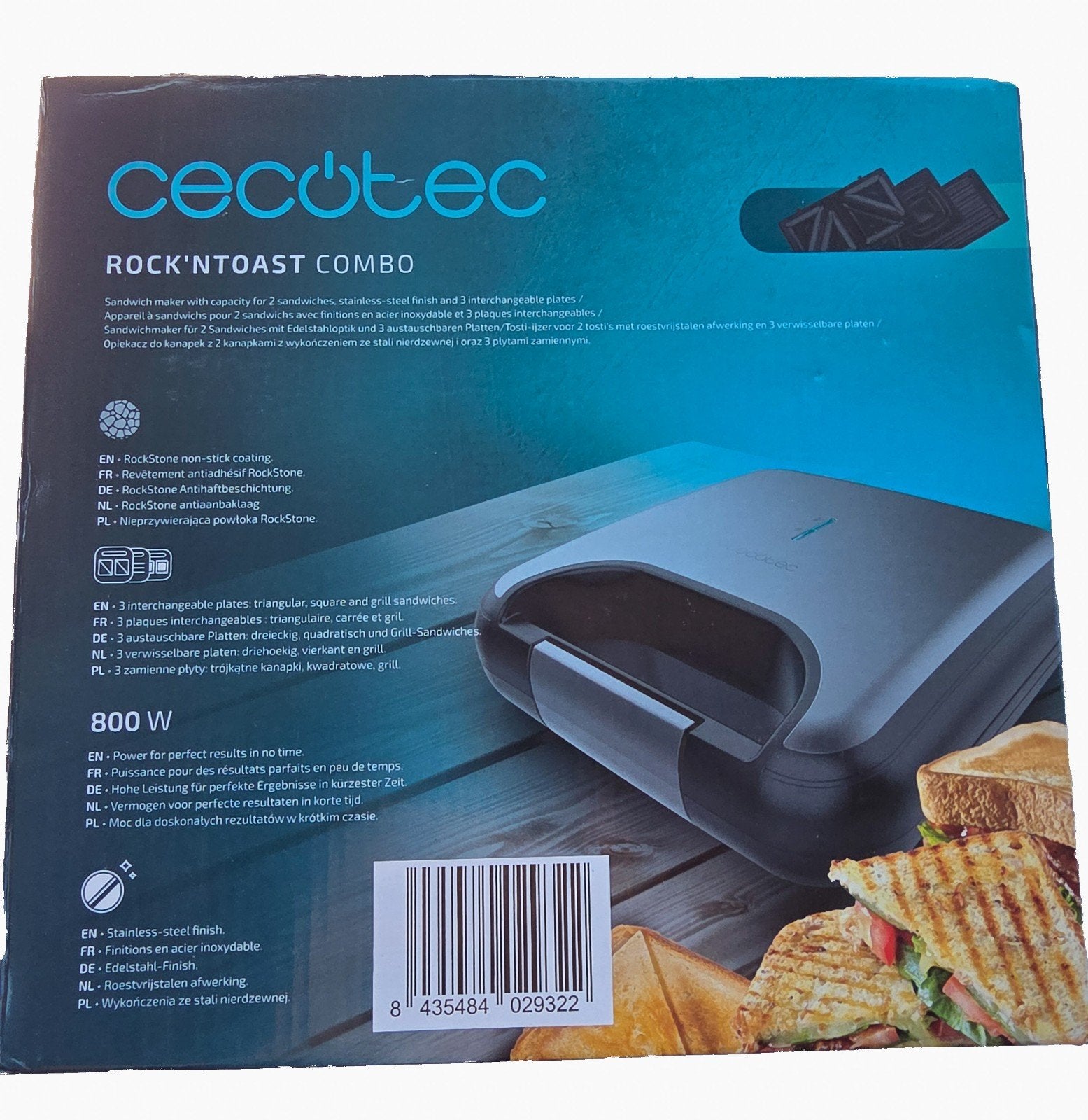 Cecotec BigToast —, Enlèvement, Neuf