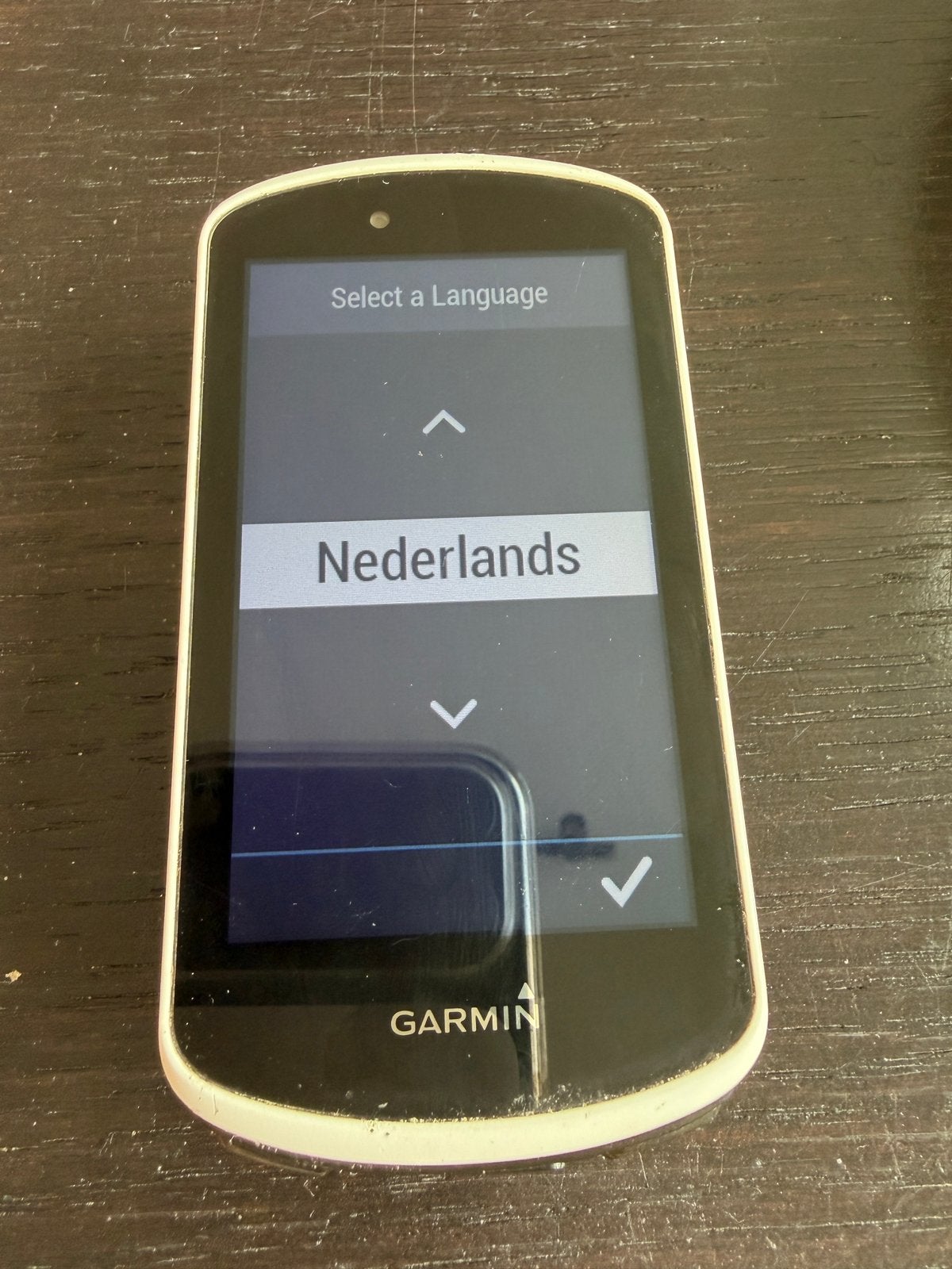 Garmin 1030, Ophalen, Gebruikt