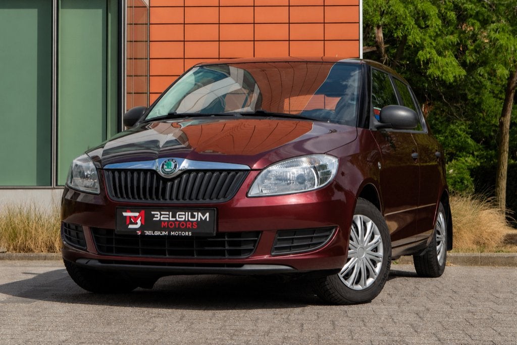 Skoda Fabia - 1.2i Classic - 1 Owner - Radio, Autos, Skoda, Rouge, Euro 5, Achat, 5 portes