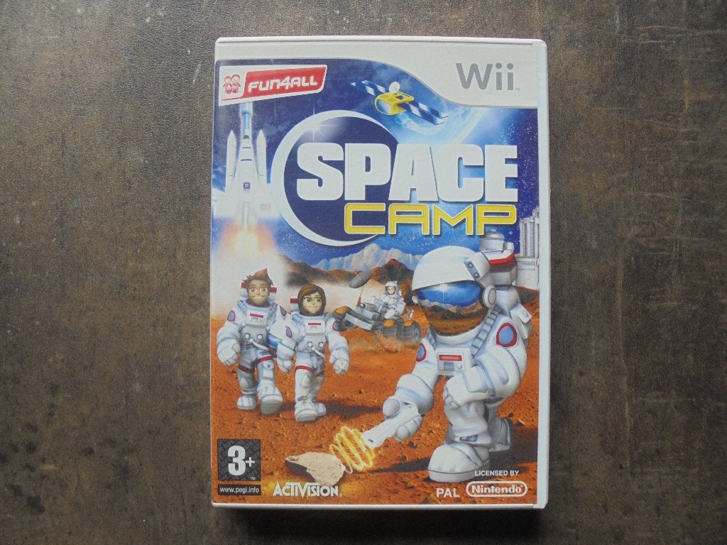 Space Camp voor Wii (zie foto's), Consoles de jeu & Jeux vidéo, Enlèvement ou Envoi, 1 joueur, Aventure et Action, Utilisé