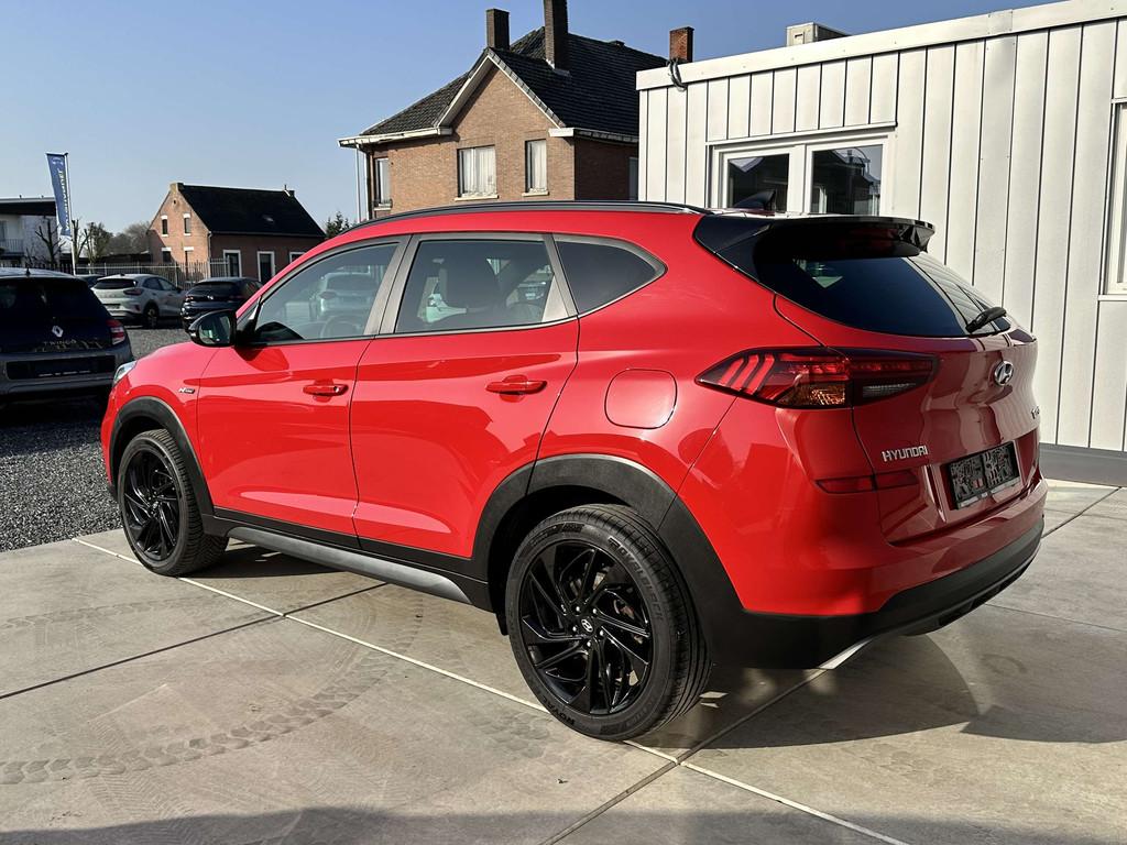 Hyundai Tucson Tucson 1.6 T-GDi N-Line AUTOMAAT *12M garanti, Rouge, Interruption de démarrage, Achat, Euro 6