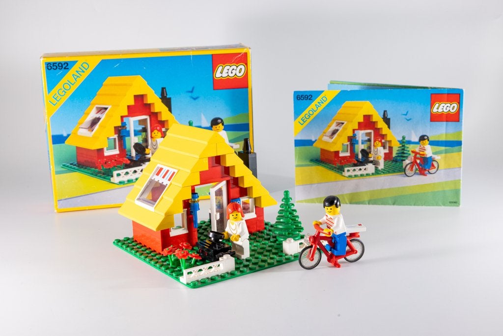 LEGO 6592 Vacation Hideaway (1990) - complet + boîte, City, Instructions incluses, Enlèvement ou Envoi, Lego