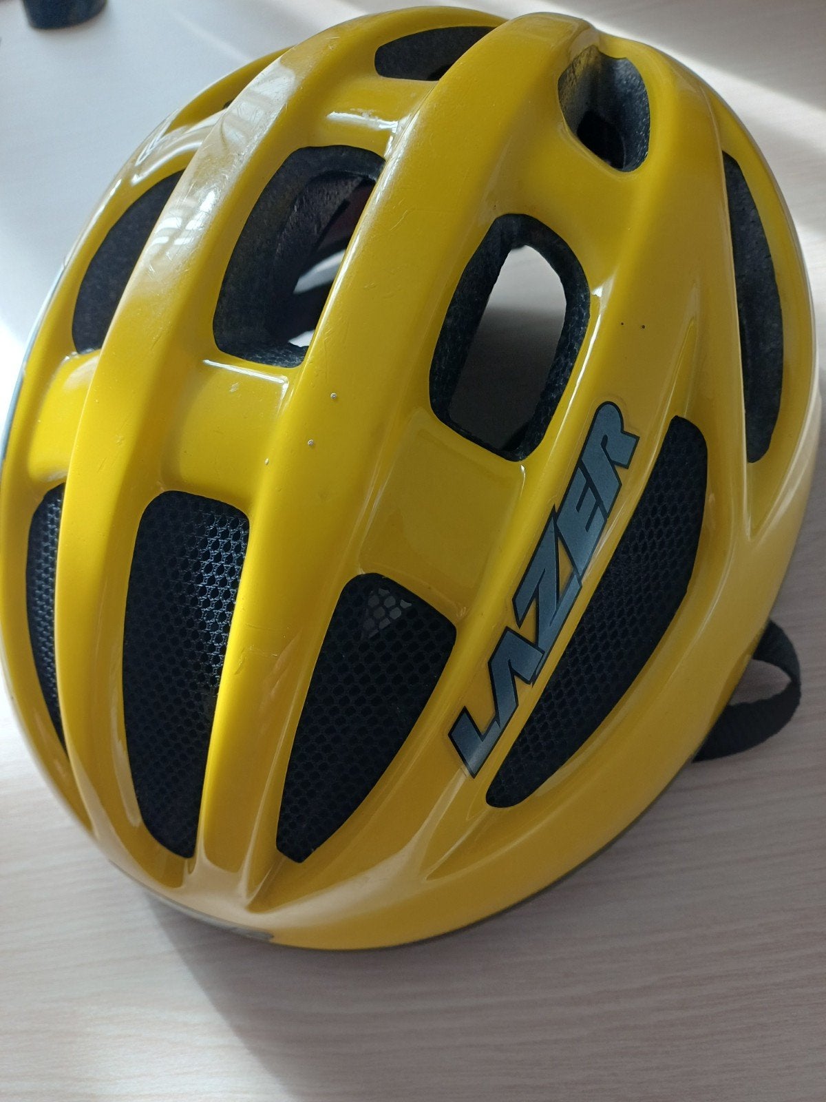 Casque de vélo de course Lazer, avec moustiquaire et filet,, Enlèvement