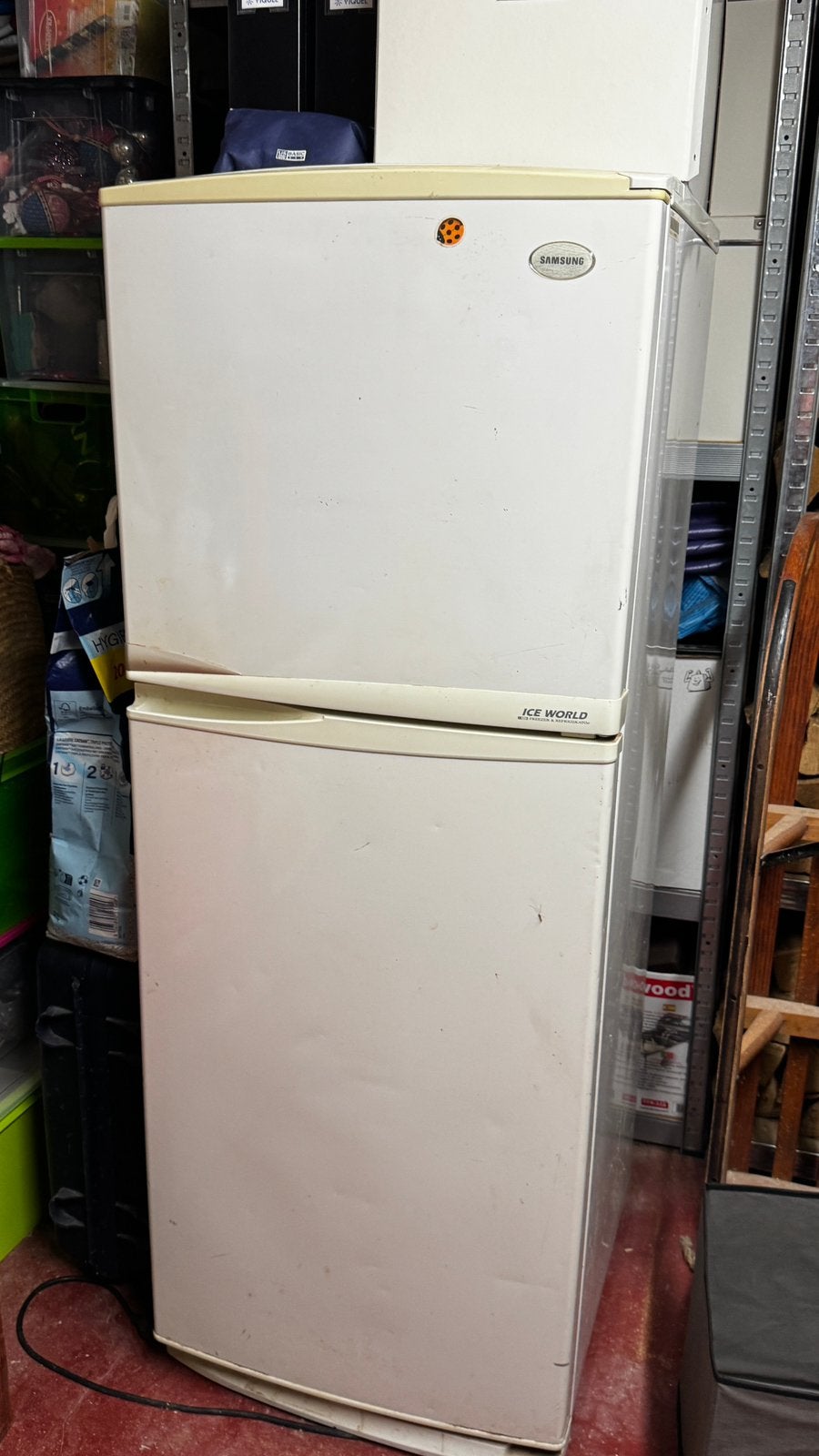 Frigo avec congélateur Samsung, Electroménager, Enlèvement, Utilisé, Avec compartiment congélateur