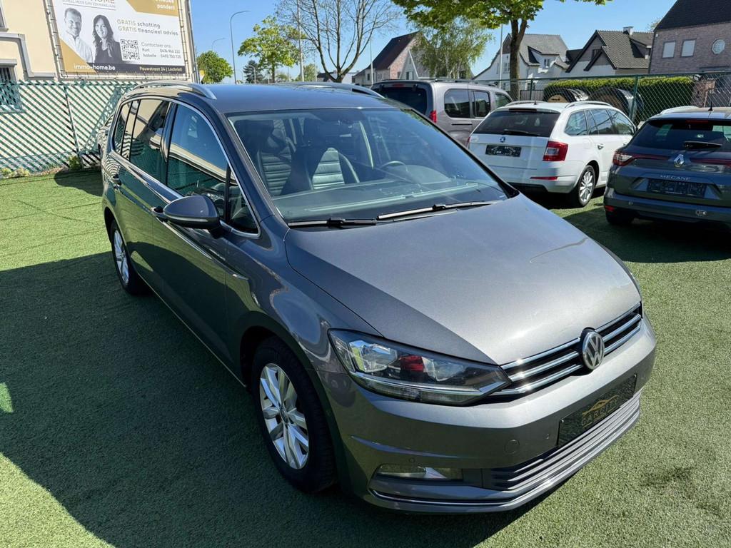 Volkswagen Touran 1.4 TSI Highline°LEDER°GPS°12M GARANTIE, Voorwielaandrijving, Gebruikt, 4 cilinders, Leder