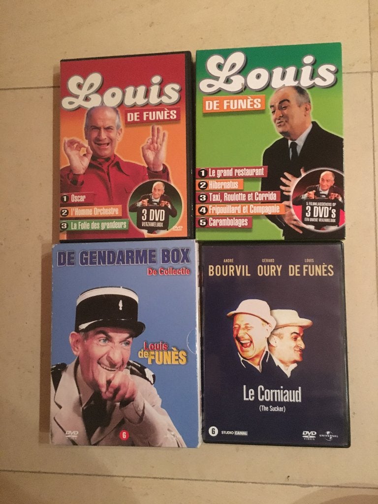 15 films van Louis de Funès op DVD, Enlèvement ou Envoi