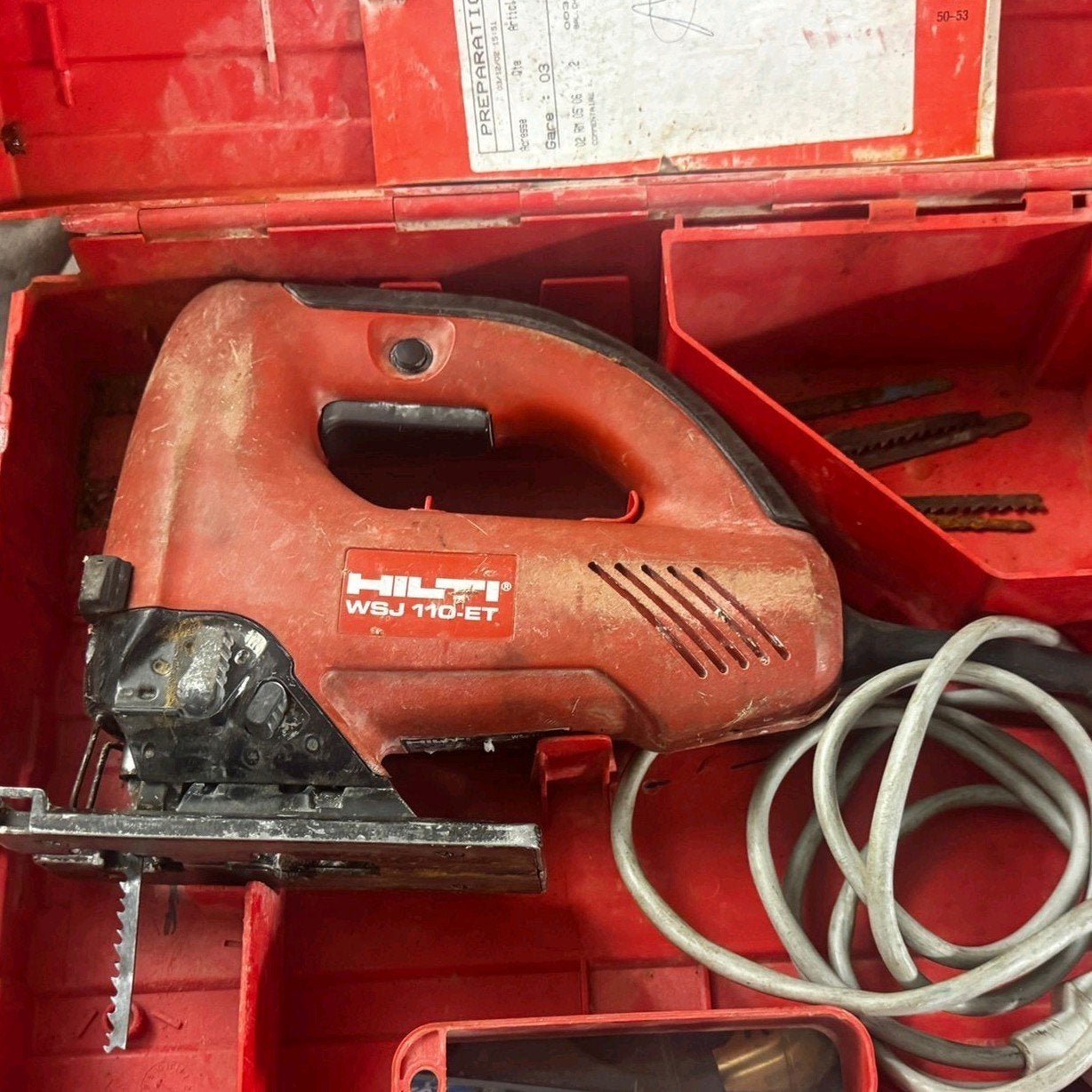 Scie à roues Hilti 110 ET, Enlèvement ou Envoi, Utilisé, Autres types, 600 watts ou plus