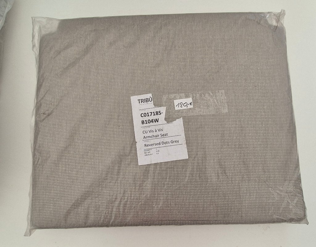 TRIBÙ VIS A VIS armchair cushion, Ophalen of Verzenden, Nieuw