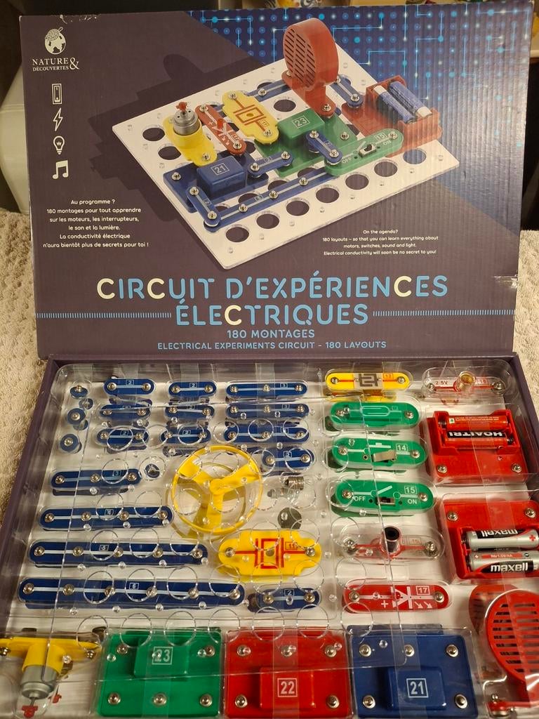 Spellen: constructie, circuit, elektrische experimenten, Hobby en Vrije tijd, Ophalen