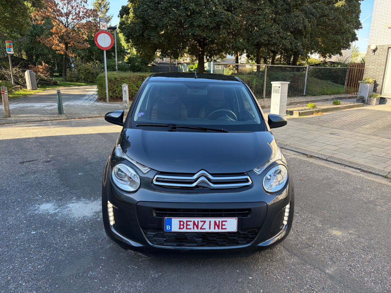 Citroën C1 1.0 benz 11300km Carplay 2021 garantie, Auto's, Voorwielaandrijving, Stof, Multifunctioneel stuurwiel, 110 g/km