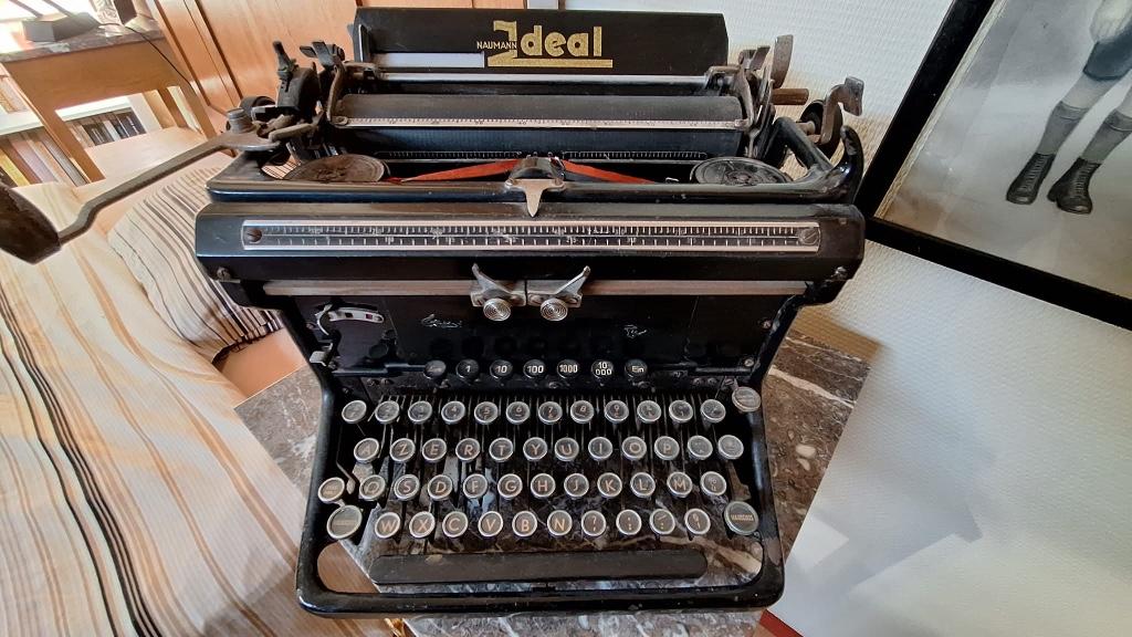 Vintage Nauman Ideal typemachine jaren 1940 - 1950, Ophalen