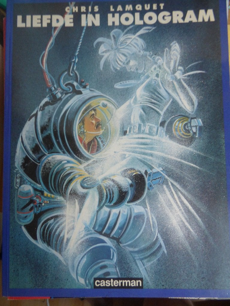 liefde in hologram ,  softcover 110 blz, Enlèvement ou Envoi
