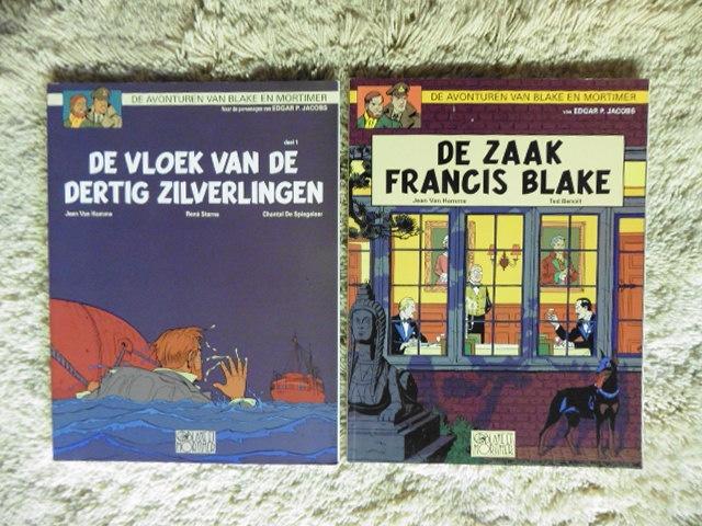 Blake en Mortimer Strips      Pakketprijs voor 2 stuks, Meerdere stripboeken, Ophalen of Verzenden, Zo goed als nieuw, Edgar P. Jacobs
