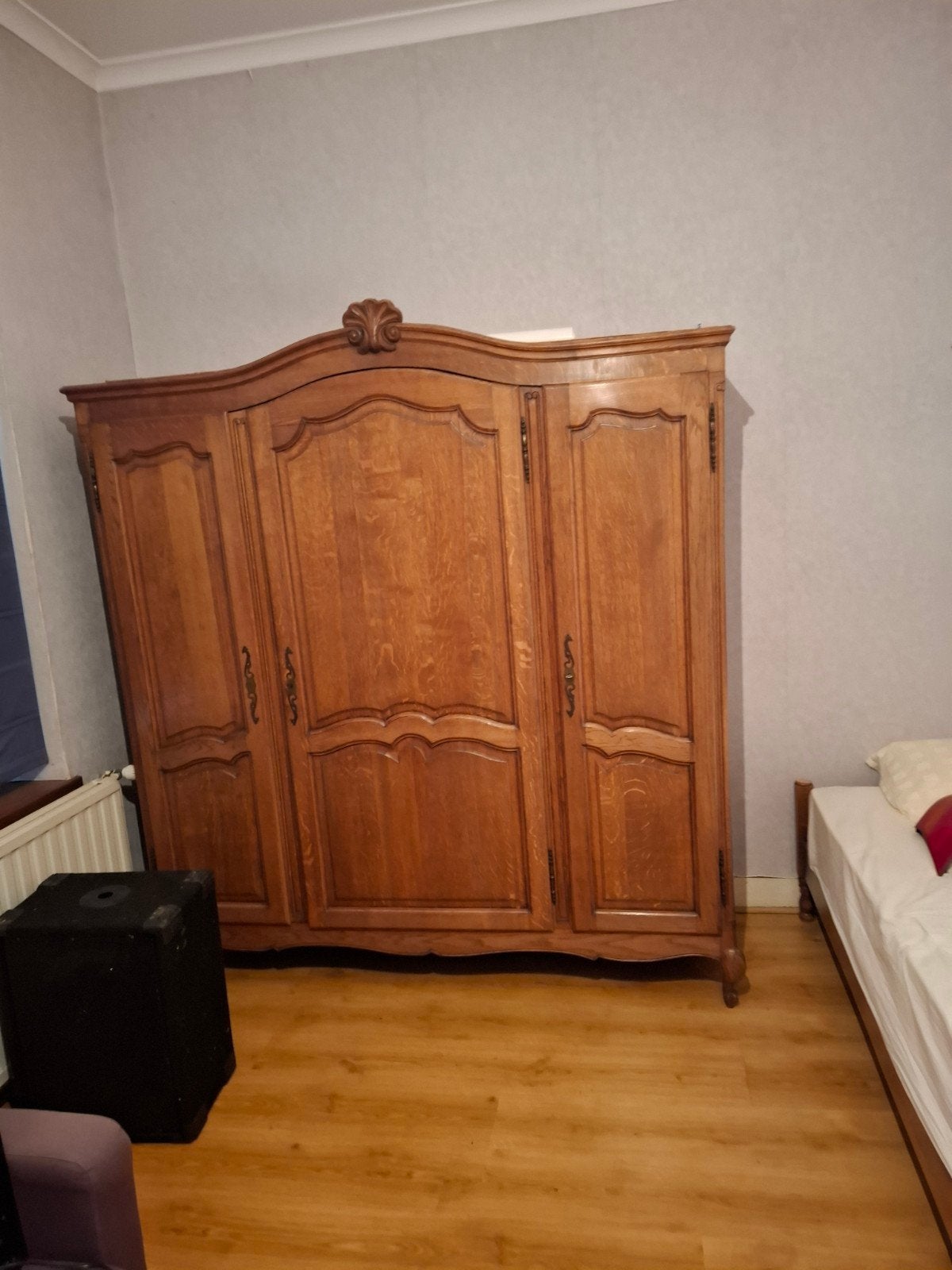 kleerkast hang en leggers bruin, Ophalen