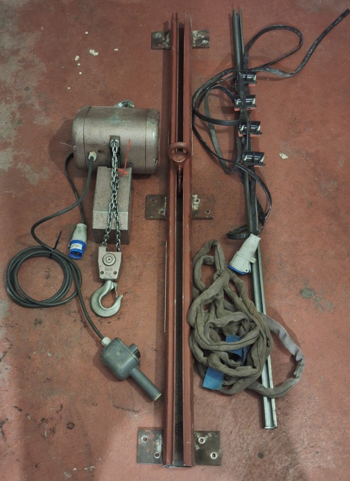 Palan Gis 500kg, Ophalen