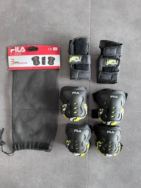 beschermingsset voor skaters (van Fila), Sport en Fitness, Overige merken, Kinderen, Ophalen of Verzenden, Zo goed als nieuw