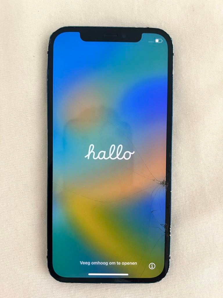 Iphone 12 - 64Gb - Moonblue, Ophalen, Gebruikt, 75 %, Blauw