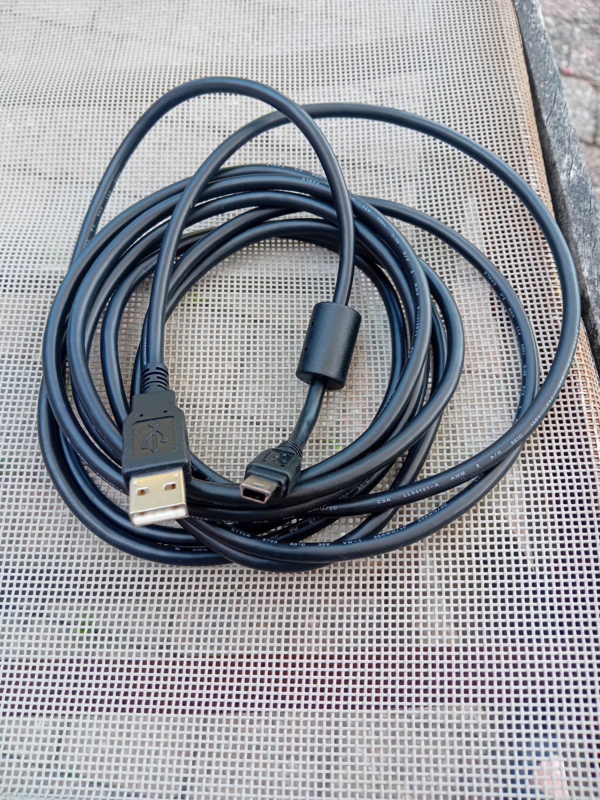 USB Kabel 4 meter., Ophalen, Zo goed als nieuw