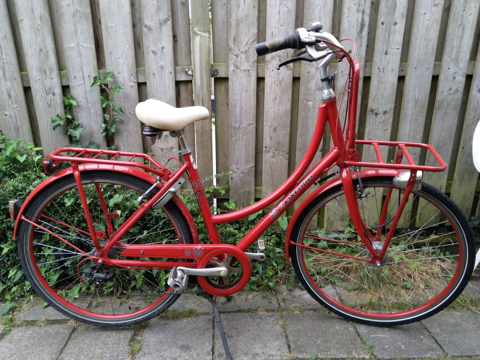 Oxford damesfiets 28 inch, Gebruikt, Velgrem, Versnellingen, 50 tot 53 cm