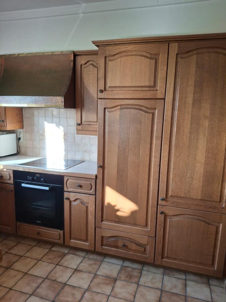 Eiken keuken, Huis en Inrichting, Keuken | Complete keukens, Ophalen, U-keuken, Bruin, Hoogglans of Gelakt