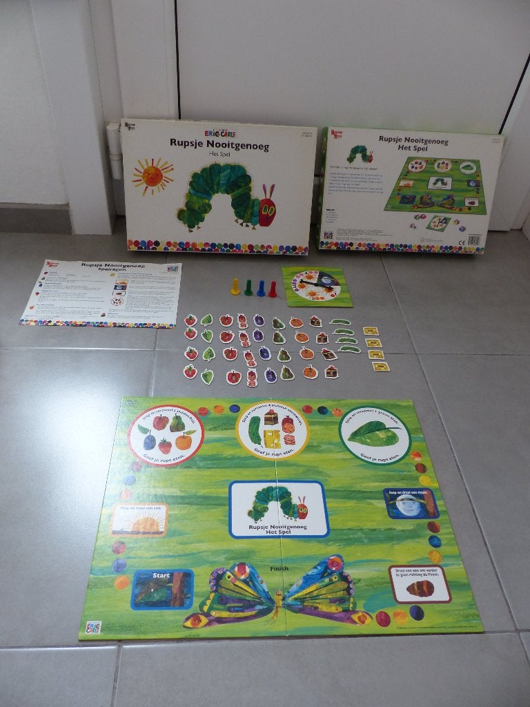 Bordspel University Games Rupsje nooit genoeg, Kinderen en Baby's, Ophalen of Verzenden, Zo goed als nieuw