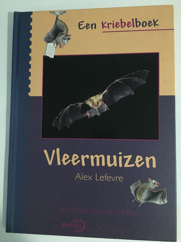 Vleermuizen. Een kriebelboek, Boeken, Ophalen of Verzenden, Zo goed als nieuw, Natuur algemeen