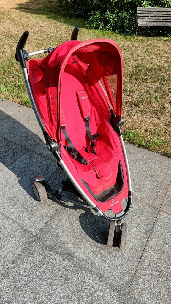 Buggy Quinny Zapp + buggydrager fiets, Ophalen, Gebruikt, Quinny