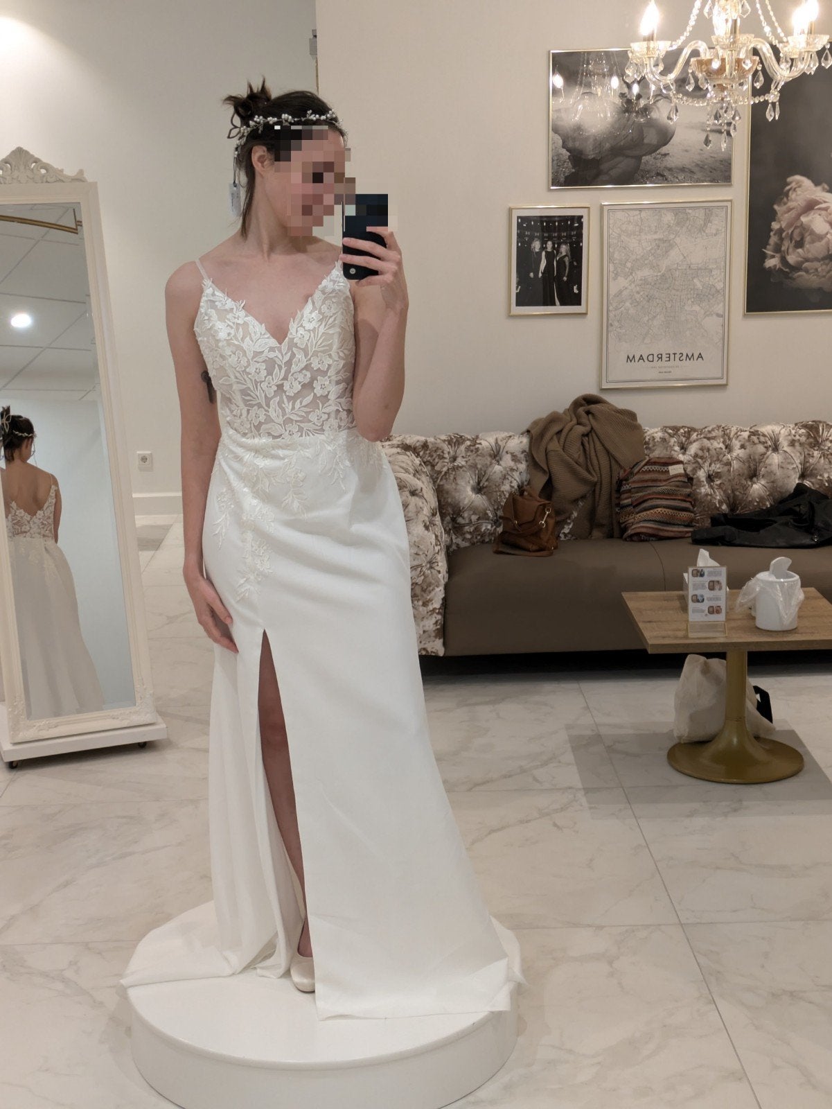 Trouwkleed nieuw, nooit gedragen, nooit aangepast - merk, Kleding | Dames, Ophalen, Trouwjurk, Wit, Demetrios Oreasposa