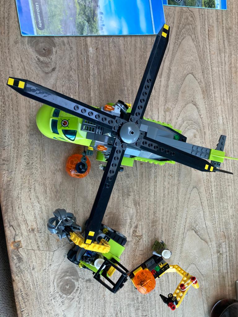 Lego city 60123, Hobby en Vrije tijd, Modelbouw | Radiografisch | Helikopters en Quadcopters, Ophalen, Zo goed als nieuw, Helikopter