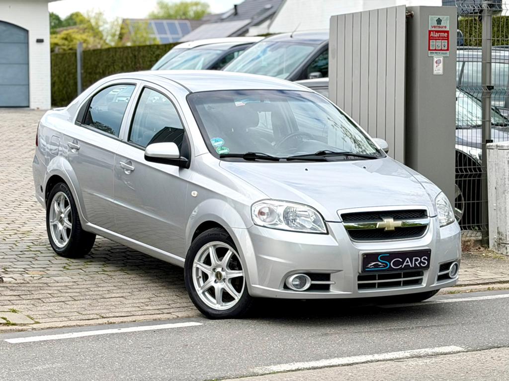 Chevrolet Aveo 1.4i Lpg ** Automaat ** 108.000 km ** Gekeurd, Autos, Chevrolet, Achat, Aveo, Entreprise, 5 places