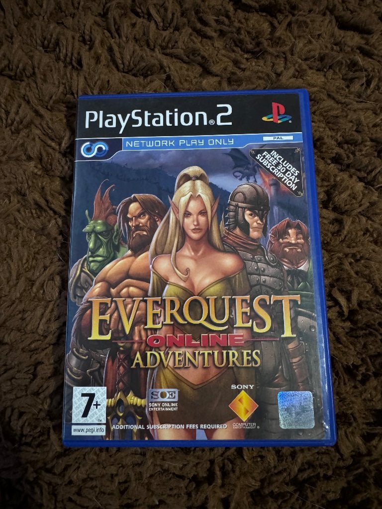 Everquest adventures playstation 2, Games en Spelcomputers, Games | Sony PlayStation 2, Avontuur en Actie, Online, Ophalen of Verzenden