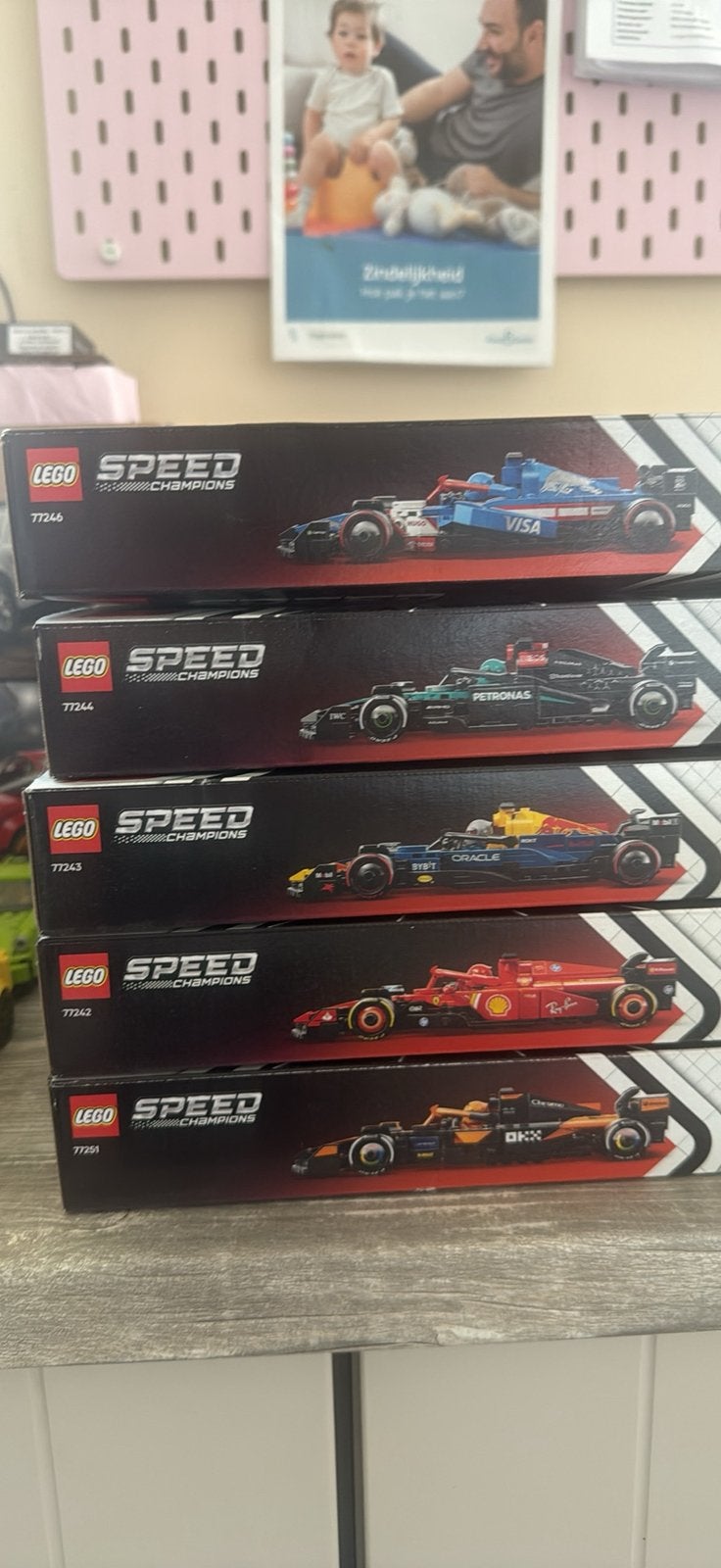 Lego speed champions F1, Enlèvement, Comme neuf, Lego, Speed Champions