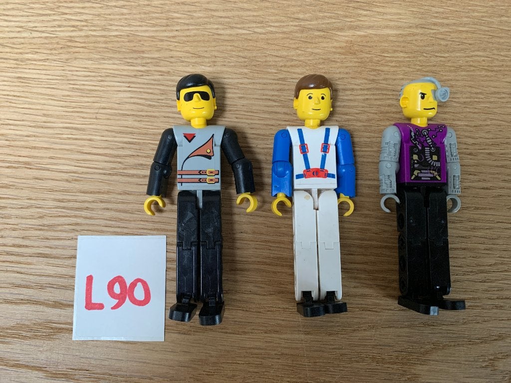 LEGO L90: 3 GROTE FIGUREN, Enlèvement ou Envoi, Lego