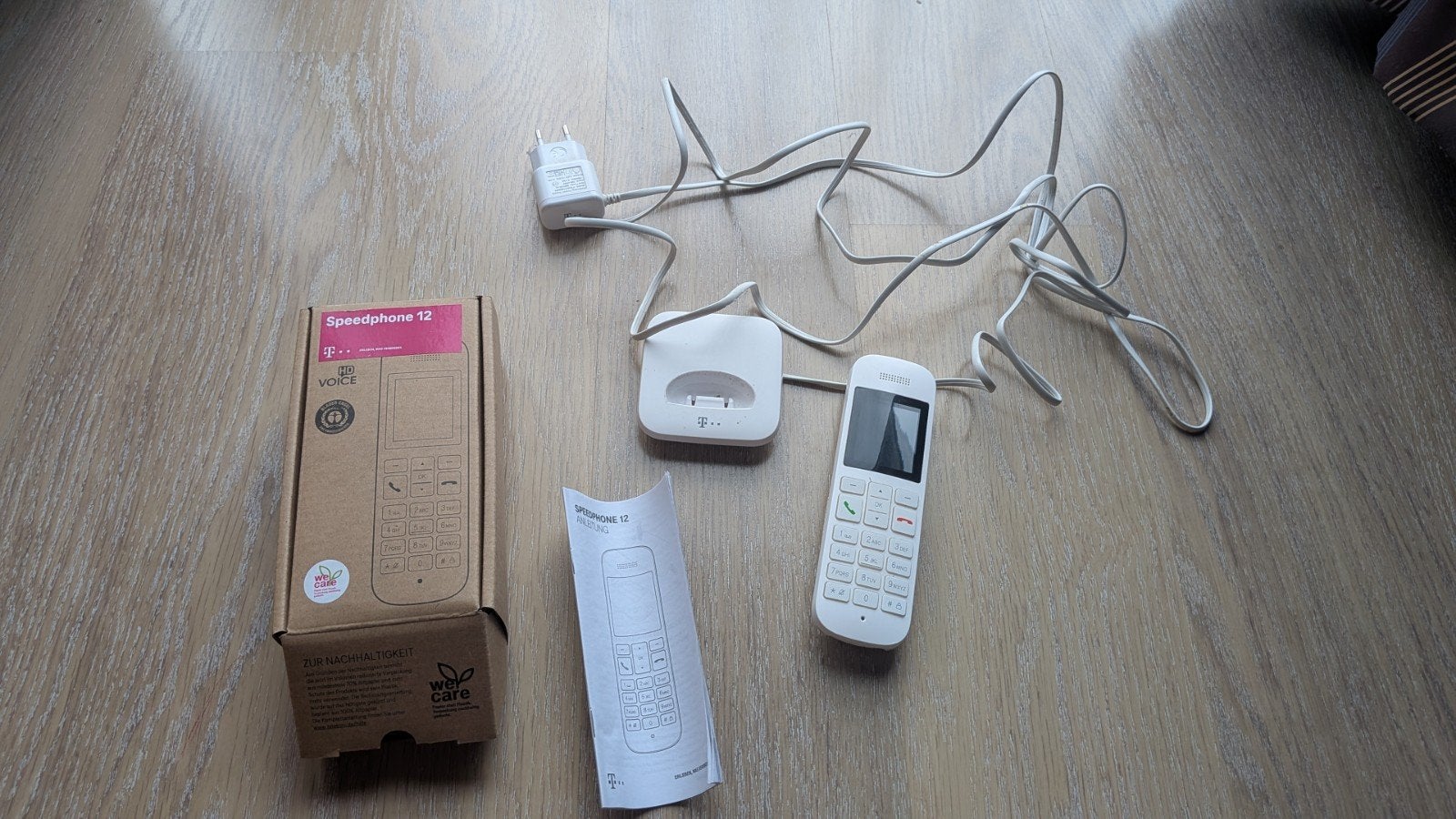 Telekom Speedphone 12 DECT compaible FritzBox, Computers en Software, Routers en Modems, Ophalen of Verzenden, Zo goed als nieuw