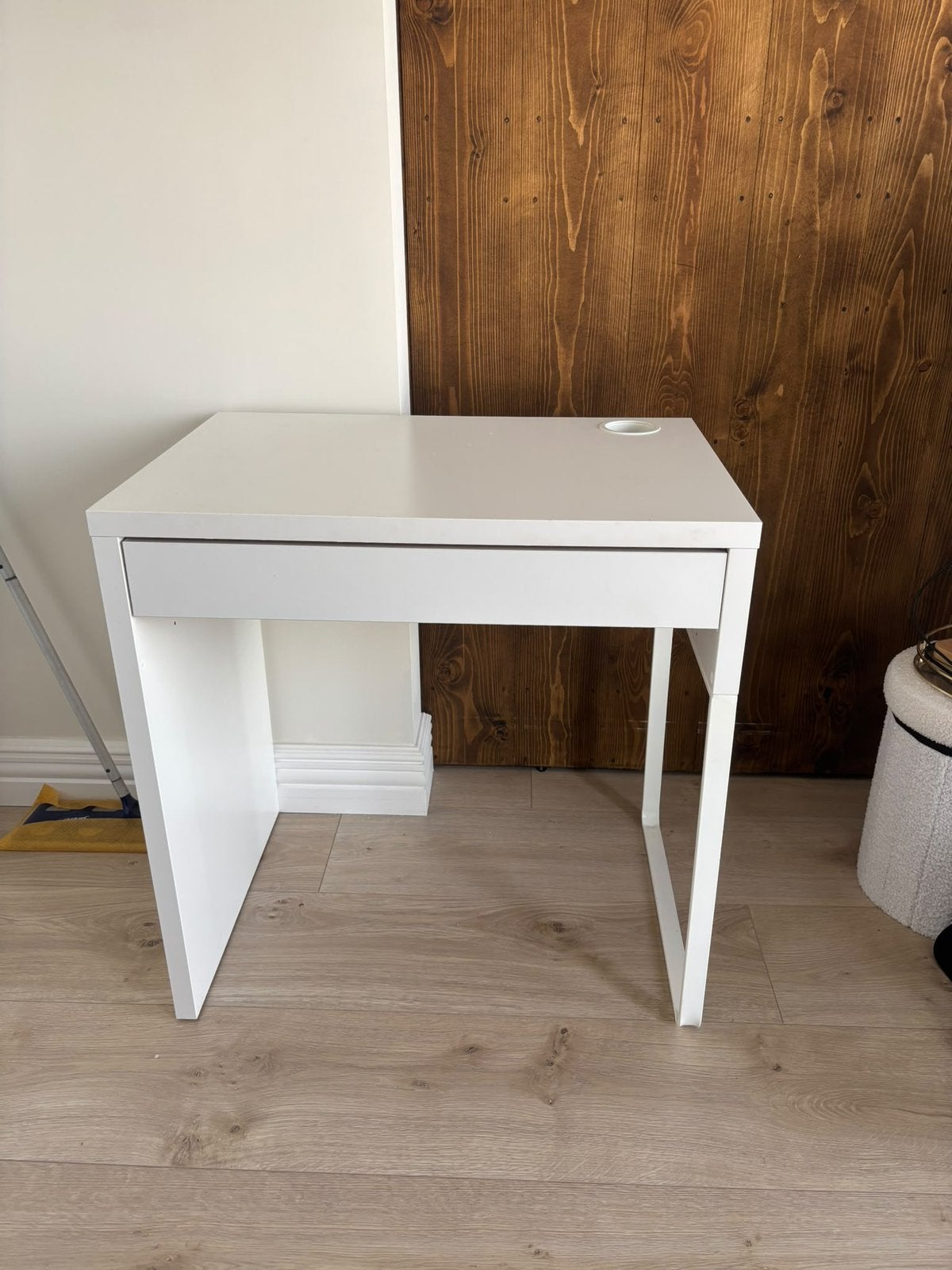 Bureau ikea, Maison & Meubles, Enlèvement, Comme neuf, IKEA, Blanc